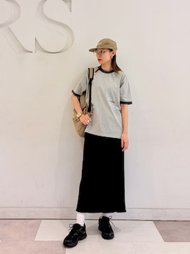 おおしまゆなさん（レディース・162cm）の春コーディネート