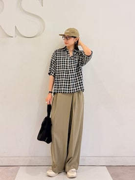 おおしまゆなさん(レディース・162cm)の春コーディネート