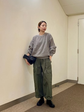 おおしまゆなさん（レディース・162cm）の冬コーディネート