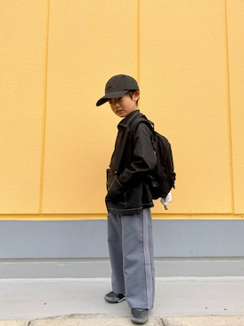 おおしまゆなさん（キッズ・120cm）の秋コーディネート