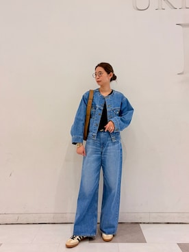 おおしまゆなさん（レディース・162cm）の春コーディネート