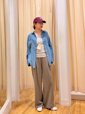 おおしまゆなさん(レディース・162cm)の夏コーディネート