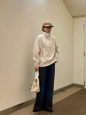 おおしまゆなさん（レディース・162cm）の冬コーディネート