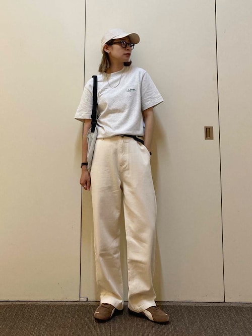 デニムワイドパンツ