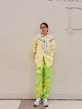 おおしまゆなさん（レディース・162cm）の春コーディネート