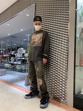 「MYne（マイン）のアイテム」を使った、ryusei617さん（メンズ・172cm）の夏コーディネート