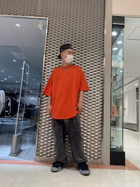 「BACKLASH（バックラッシュ）のアイテム」を使った、ryusei617さん（メンズ・172cm）の夏コーディネート