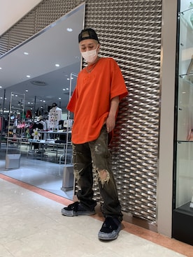 「MYne（マイン）のアイテム」を使った、ryusei617さん（メンズ・172cm）の夏コーディネート