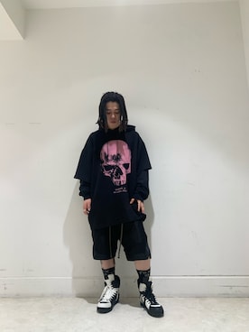 「DIET BUTCHER（ダイエットブッチャー）のアイテム」を使った、ryusei617さん（メンズ・172cm）の夏コーディネート