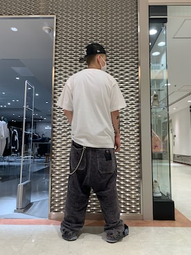 「BACKLASH（バックラッシュ）のアイテム」を使った、ryusei617さん（メンズ・172cm）の夏コーディネート