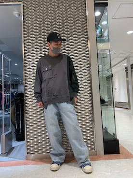 「Feng Chen Wang（フェン・チェン・ワン）のアイテム」を使った、ryusei617さん（メンズ・172cm）の冬コーディネート