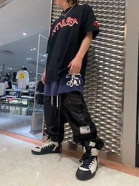 「DIET BUTCHER（ダイエットブッチャー）のアイテム」を使った、ryusei617さん（メンズ・172cm）の夏コーディネート