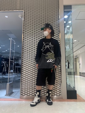 「DIET BUTCHER（ダイエットブッチャー）のアイテム」を使った、ryusei617さん（メンズ・172cm）の夏コーディネート