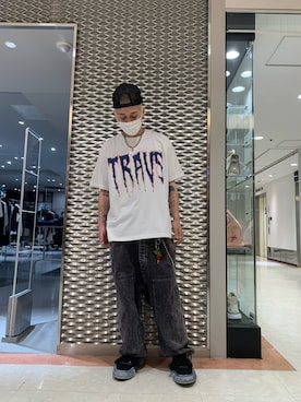 「BACKLASH（バックラッシュ）のアイテム」を使った、ryusei617さん（メンズ・172cm）の夏コーディネート