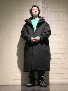 「URBAN RESEARCH（アーバンリサーチ）のアイテム（モッズコート）」を使った、Shoさん（メンズ・169cm）の秋コーディネート