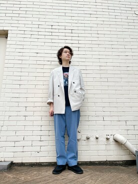 「URBAN RESEARCH（アーバンリサーチ）のアイテム（その他アウター）」を使った、Shoさん（メンズ・169cm）の春コーディネート
