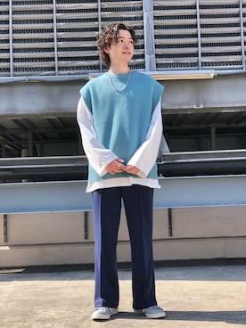 Shoさん（メンズ・169cm）の春コーディネート