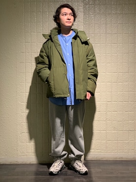 「URBAN RESEARCH（アーバンリサーチ）のアイテム（ダウンジャケット/コート）」を使った、Shoさん（メンズ・169cm）の秋コーディネート
