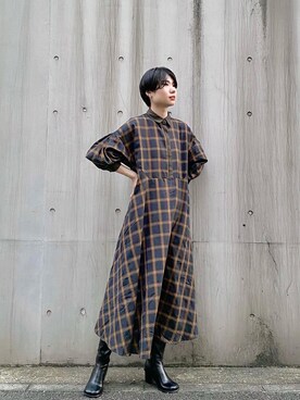 えんどぅさん(レディース・168cm)の秋コーディネート