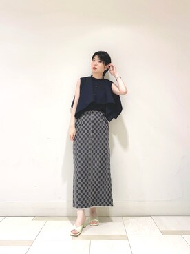 えんどぅさん（レディース・168cm）の春コーディネート