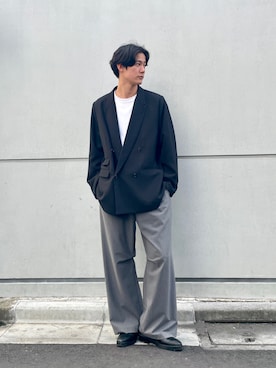 「Lui's（ルイス）のアイテム（ジャケット/アウター）」を使った、YYさん（メンズ・181cm）の春コーディネート
