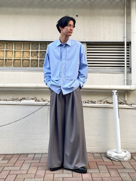 YYさん（メンズ・181cm）の春コーディネート