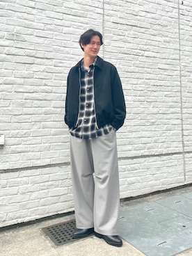 「Lui's（ルイス）のアイテム（ジャケット/アウター）」を使った、YYさん（メンズ・181cm）の春コーディネート