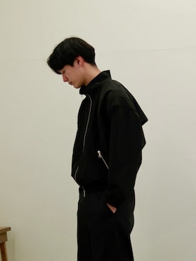 「Lui's（ルイス）のアイテム（ジャケット/アウター）」を使った、YYさん（メンズ・181cm）の冬コーディネート