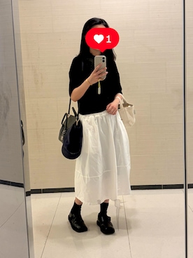 「MUJI Labo（ムジラボ）のアイテム」を使った、mmsさん（レディース・156cm）の春コーディネート