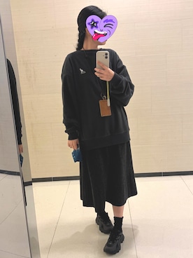 「KANGOL（カンゴール）のアイテム」を使った、mmsさん（レディース・156cm）の春コーディネート