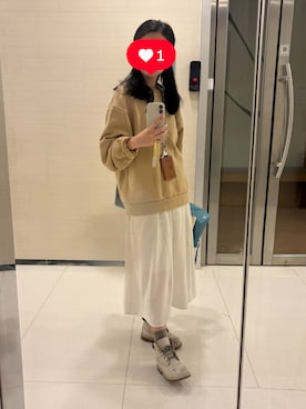 「MUJI Labo（ムジラボ）のアイテム」を使った、mmsさん（レディース・156cm）の秋コーディネート