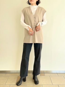 タカハシカナエさん(レディース・170cm)の秋コーディネート