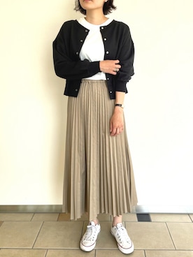 「アイテム（PC・スマホグッズ/家電）」を使った、タカハシカナエさん（レディース・170cm・30代）の秋コーディネート