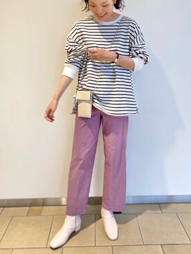 「アイテム（PC・スマホグッズ/家電）」を使った、タカハシカナエさん（レディース・170cm・30代）の秋コーディネート