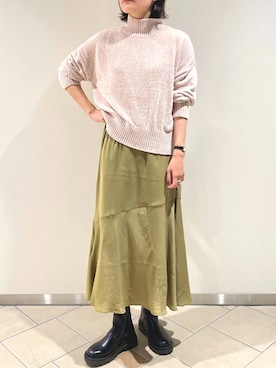 「アイテム（PC・スマホグッズ/家電）」を使った、タカハシカナエさん（レディース・170cm・30代）の秋コーディネート