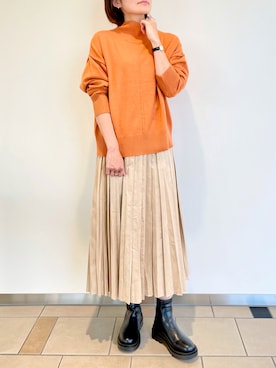 「アイテム（PC・スマホグッズ/家電）」を使った、タカハシカナエさん（レディース・170cm・30代）の秋コーディネート