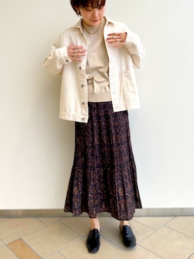 「アイテム（PC・スマホグッズ/家電）」を使った、タカハシカナエさん（レディース・170cm・30代）の春コーディネート