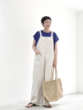 「Hender Scheme（エンダースキーマ）のアイテム」を使った、ごのいさん（レディース・160cm）の夏コーディネート