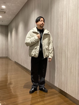 KOICHI TANAKAさん（メンズ・170cm）の冬コーディネート