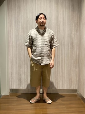 KOICHI TANAKAさん(メンズ・170cm)の春コーディネート