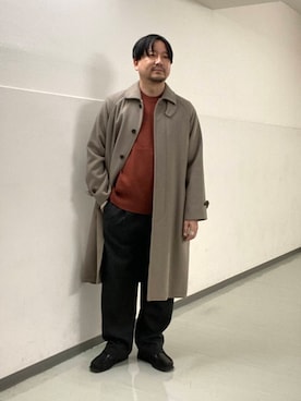 KOICHI TANAKAさん（メンズ・170cm）の秋コーディネート