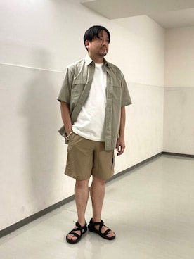 「NIKE（ナイキ）のアイテム」を使った、KOICHI TANAKAさん（メンズ・170cm）の夏コーディネート