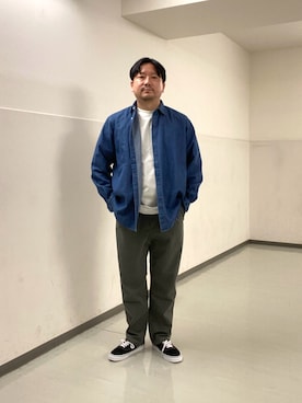 「アイテム（シャツ/ブラウス）」を使った、KOICHI TANAKAさん（メンズ・170cm・40代）の夏コーディネート
