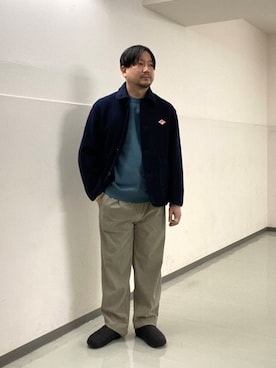 「FORK&SPOON」｜「アイテム（その他シューズ）」を使った、KOICHI TANAKAさん（メンズ・170cm）の秋コーディネート