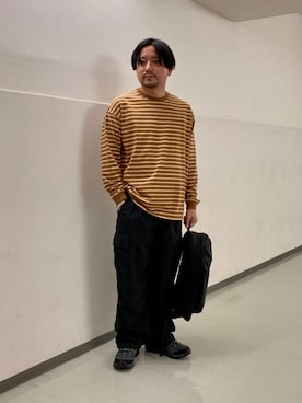 「アイテム（バックパック/リュック）」を使った、KOICHI TANAKAさん（メンズ・170cm）の夏コーディネート