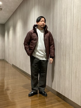 「Foxfire（フォックスファイヤー）のアイテム」を使った、KOICHI TANAKAさん（メンズ・170cm）の冬コーディネート