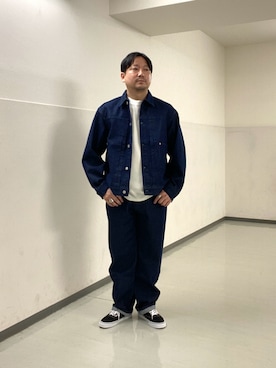 「アイテム（デニムパンツ）」を使った、KOICHI TANAKAさん（メンズ・170cm・40代）の夏コーディネート