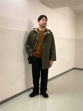 「アイテム（その他アウター）」を使った、KOICHI TANAKAさん（メンズ・170cm・40代）の秋コーディネート