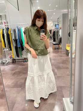 さちほさん（レディース・157cm）の夏コーディネート