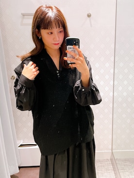 「アイテム（ワンピース）」を使った、さちほさん（レディース・157cm・30代）の冬コーディネート